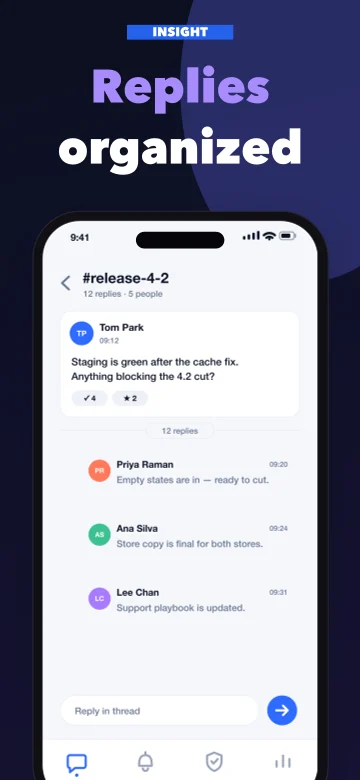 Relay App Store screenshot example, slide 3